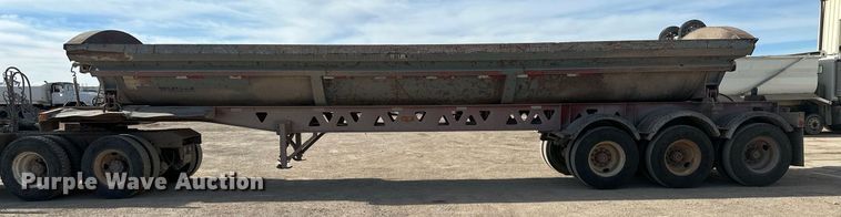 image for item ER5027 2005 Midland TW3000 side dump trailer