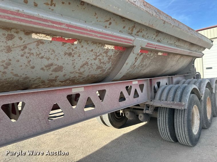 image for item ER5027 2005 Midland TW3000 side dump trailer