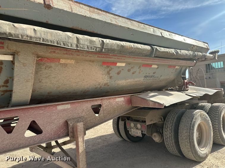 image for item ER5027 2005 Midland TW3000 side dump trailer