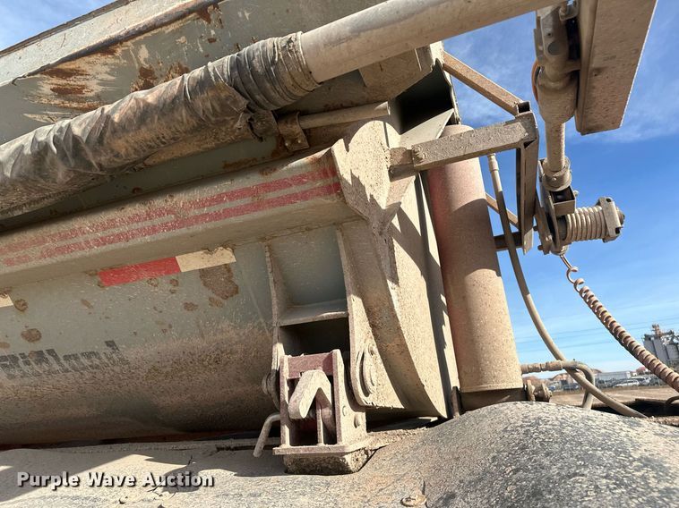 image for item ER5027 2005 Midland TW3000 side dump trailer