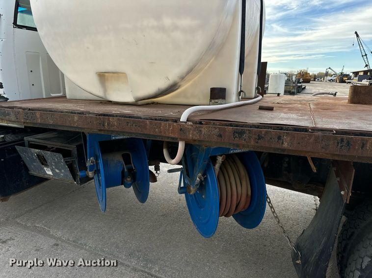 image for item MS9969 1996 GMC Topkick C5500 flatbed truck