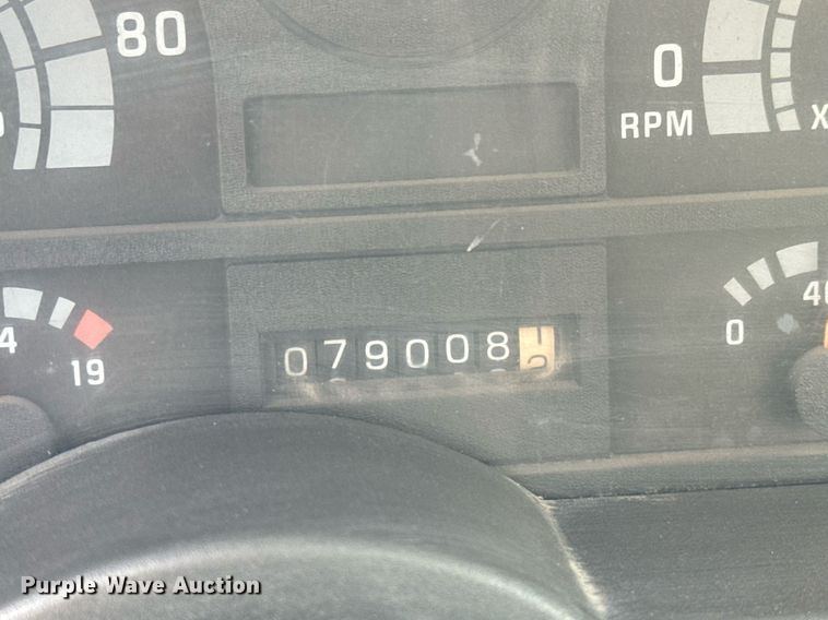 image for item MS9969 1996 GMC Topkick C5500 flatbed truck