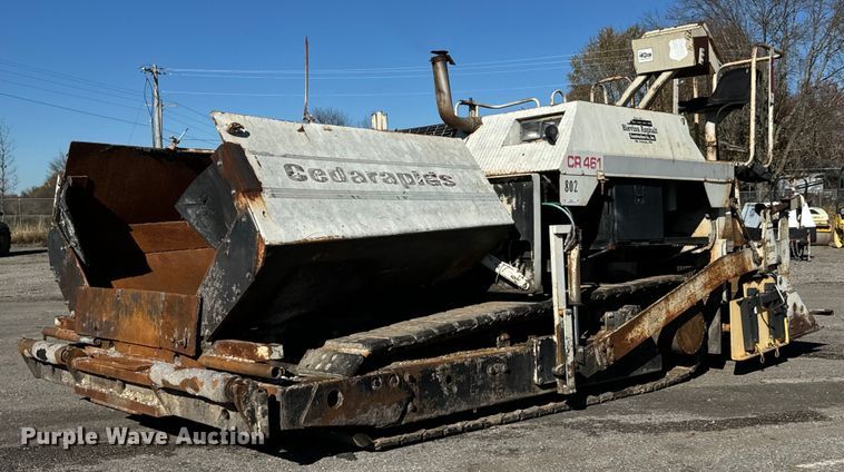 image for item MT9011 1992 Cedarapids CR461 paver