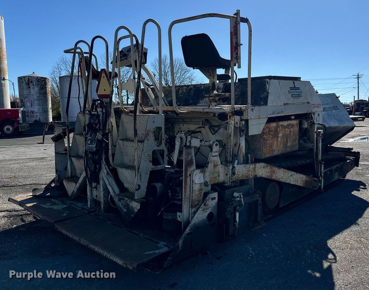 image for item MT9011 1992 Cedarapids CR461 paver