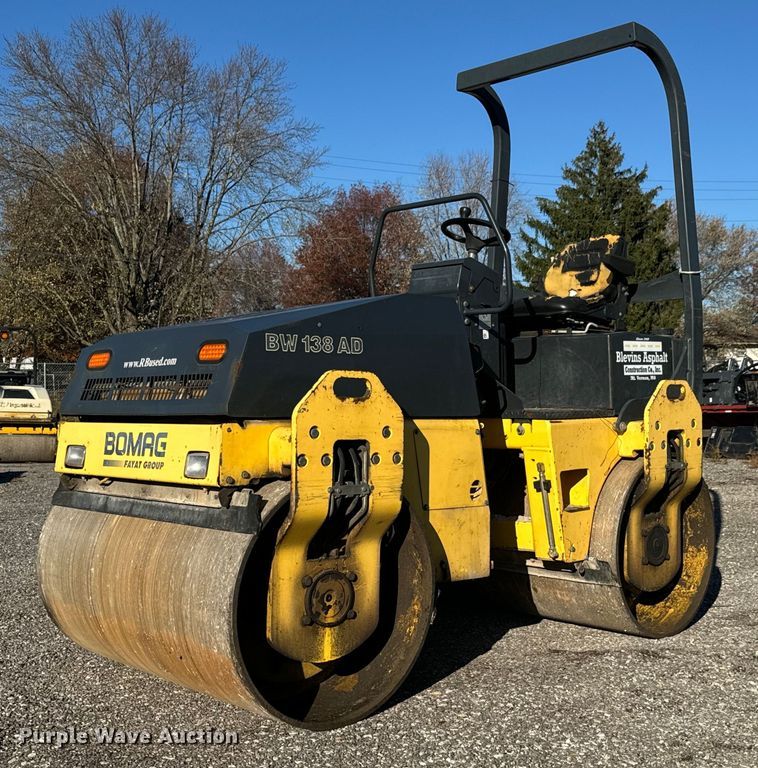image for item MT9015 2007 Bomag BW138AD double drum vibratory roller