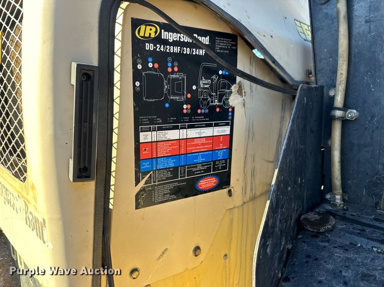 image for item MT9016 2004 Ingersoll-Rand DD-34HF double drum vibratory roller