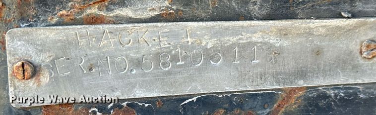 image for item MT9030 1958 Hacket tank trailer