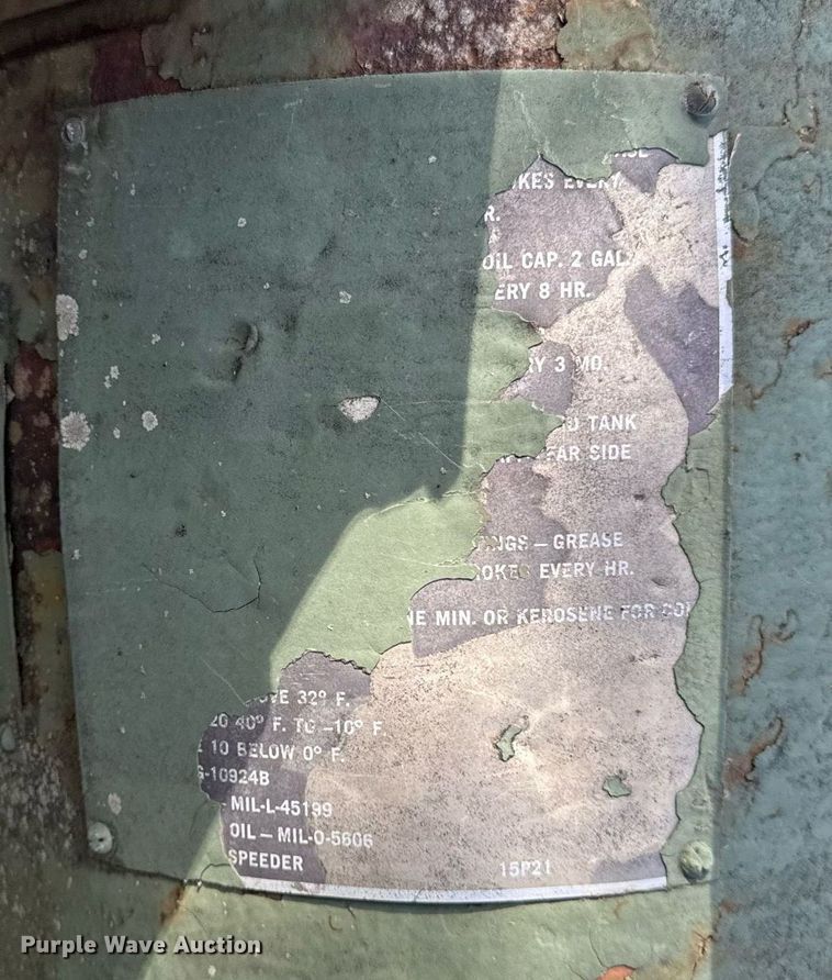 image for item OG9727 Link Belt  180M diesel pile hammer