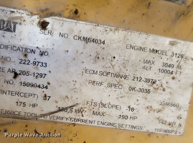 image for item OH9389 2003 GMC C7500 dump truck