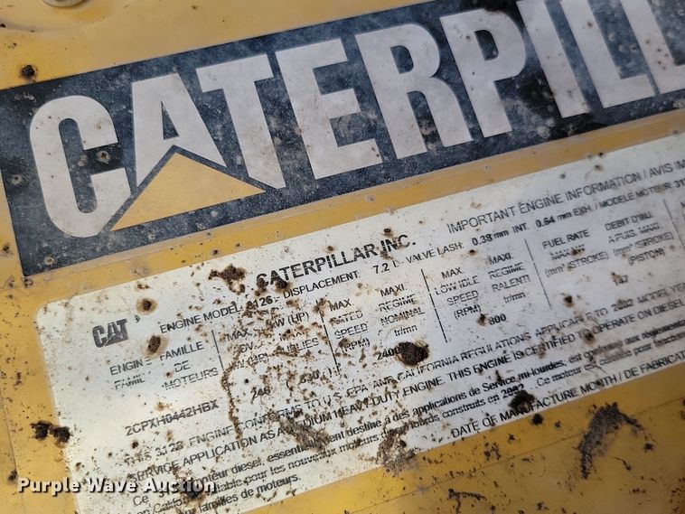 image for item OH9389 2003 GMC C7500 dump truck