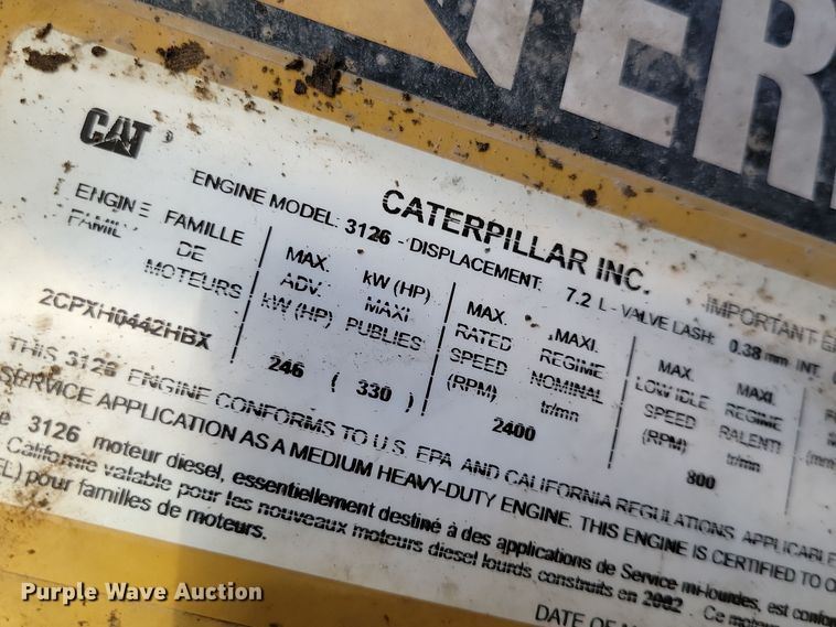 image for item OH9389 2003 GMC C7500 dump truck