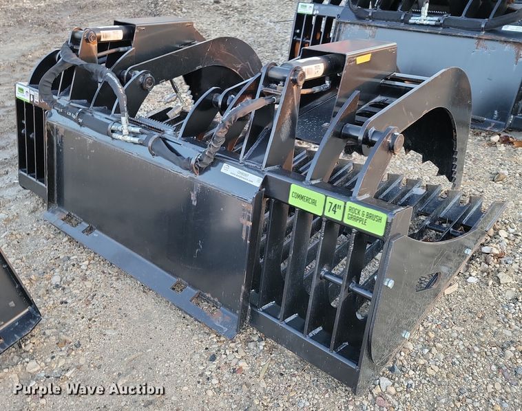 image for item OH9397 Prime skid steer grapple bucket