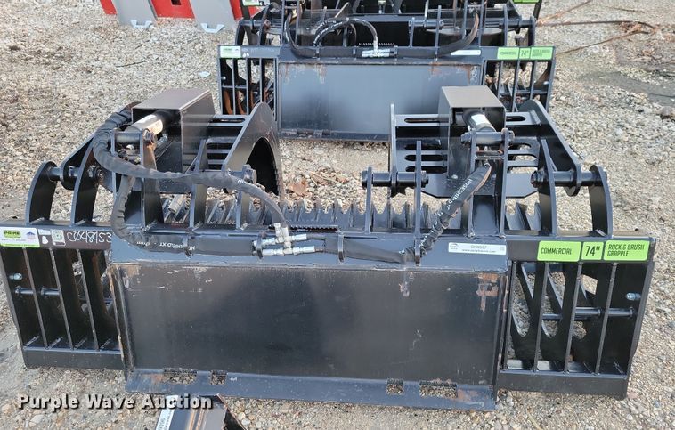 image for item OH9397 Prime skid steer grapple bucket