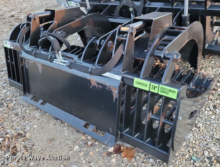 image for item OH9398 Prime skid steer grapple bucket