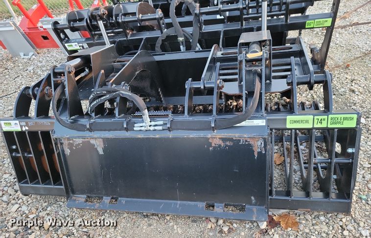 image for item OH9398 Prime skid steer grapple bucket