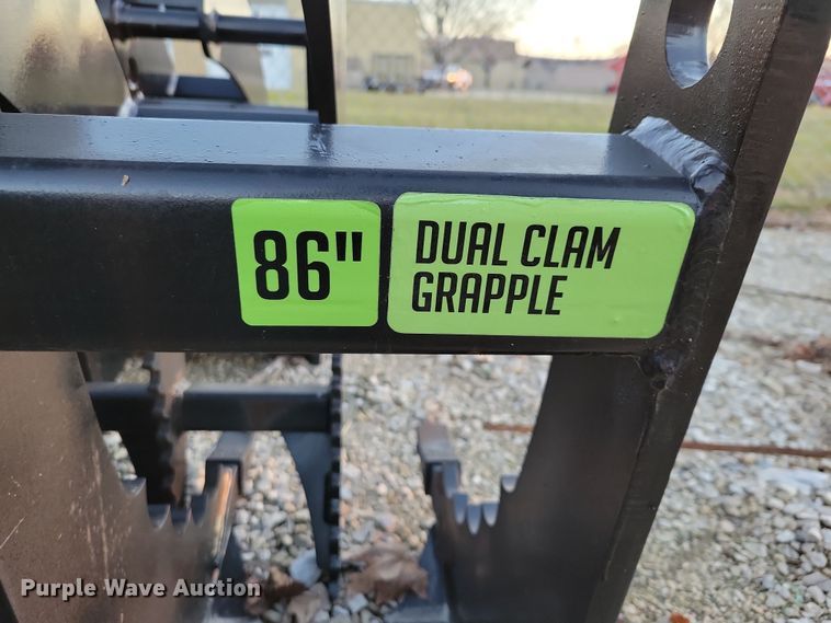 image for item OH9399 Prime skid steer grapple bucket