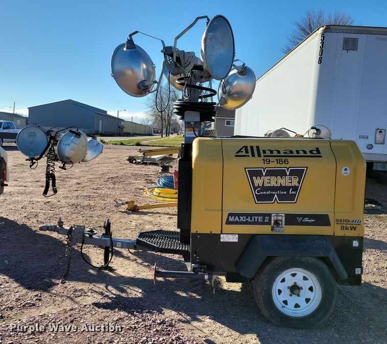 image for item OH9411 Allmand Max-Lite II V series light plant