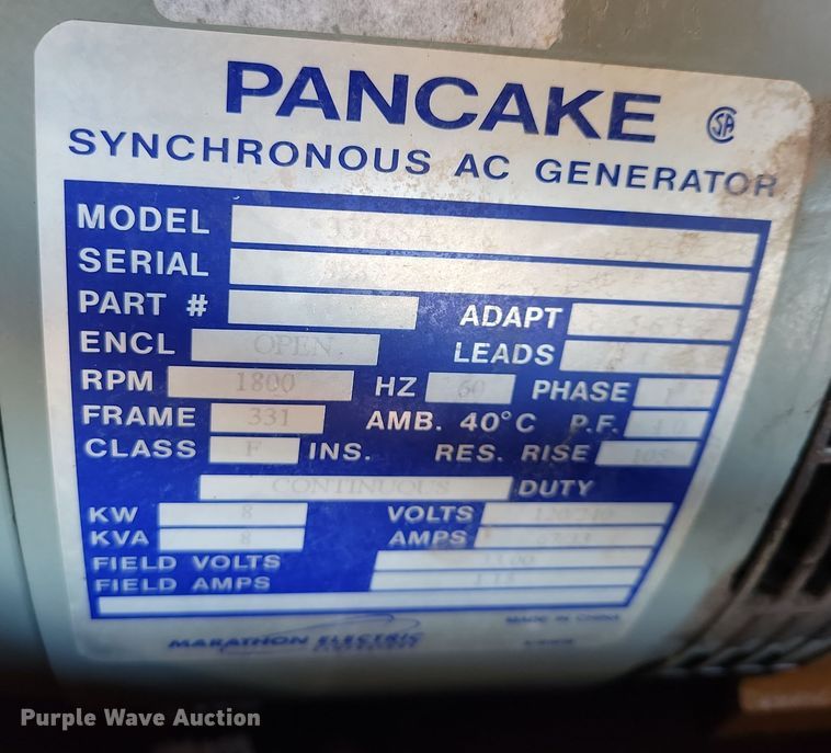 image for item OH9411 Allmand Max-Lite II V series light plant