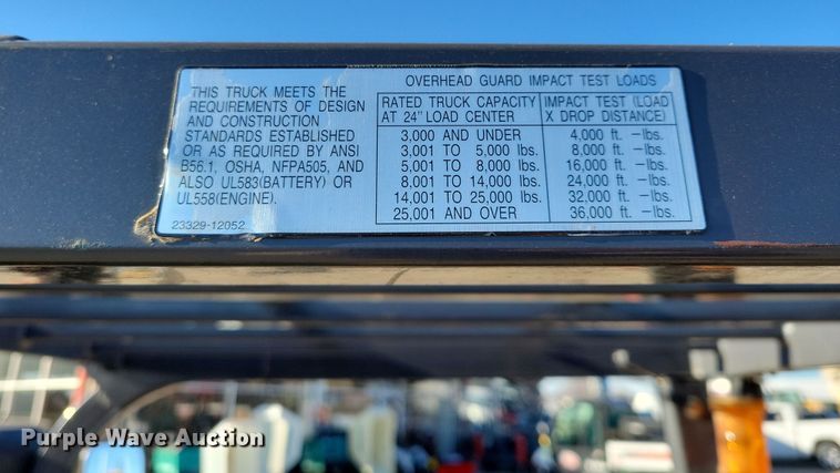 image for item OH9437 TCM Pro-CG 25 forklift