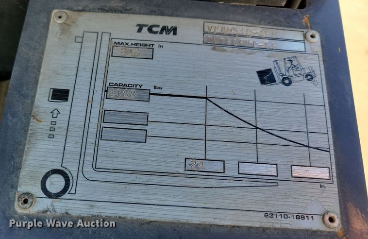 image for item OH9437 TCM Pro-CG 25 forklift