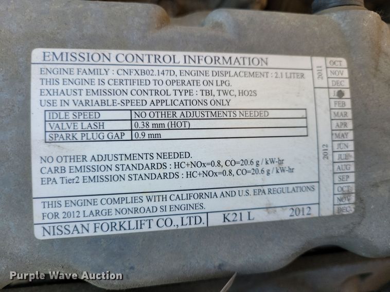 image for item OH9438 TCM Pro-G 30 forklift