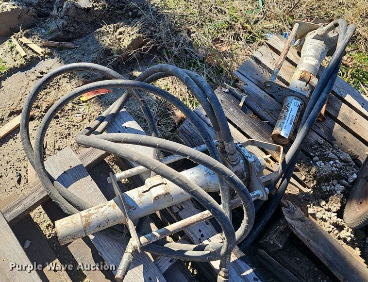 image for item OJ9090 (2) Fairmont hydraulic ground rod drivers