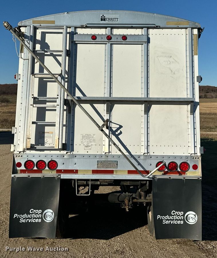 image for item DO0497 2012 Merritt grain trailer