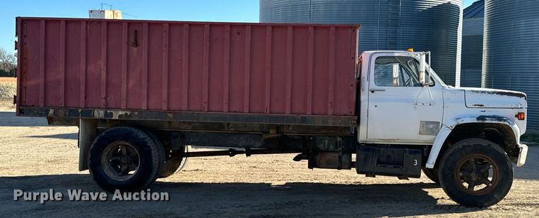 image for item DO0498 1985 Chevrolet C70 Custom Deluxe grain truck