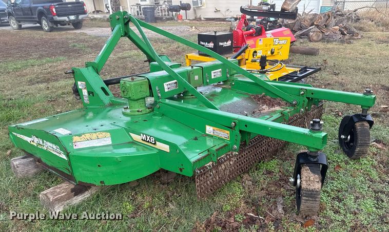 image for item DO7668 John Deere MX8 rotary mower