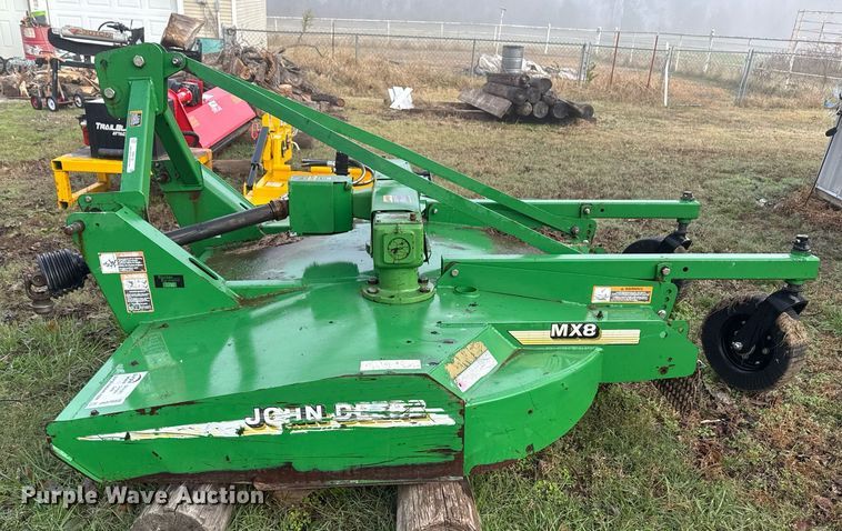 image for item DO7668 John Deere MX8 rotary mower