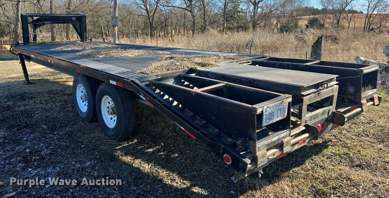 image for item DO7717 2004 Shop built equipment trailer