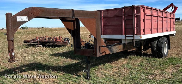 image for item DP6000 Shop built grain trailer