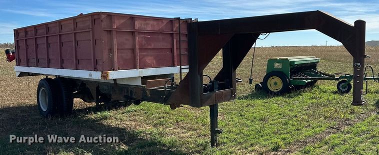 image for item DP6000 Shop built grain trailer