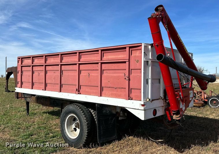 image for item DP6000 Shop built grain trailer