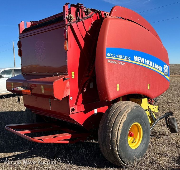 image for item DP6022 2016 New Holland Roll-Belt 560 round baler