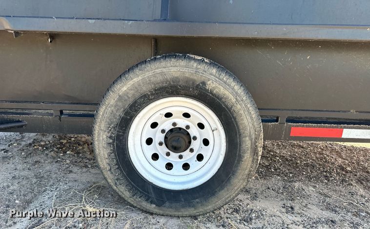 image for item DQ3166 2007 Reyes livestock trailer