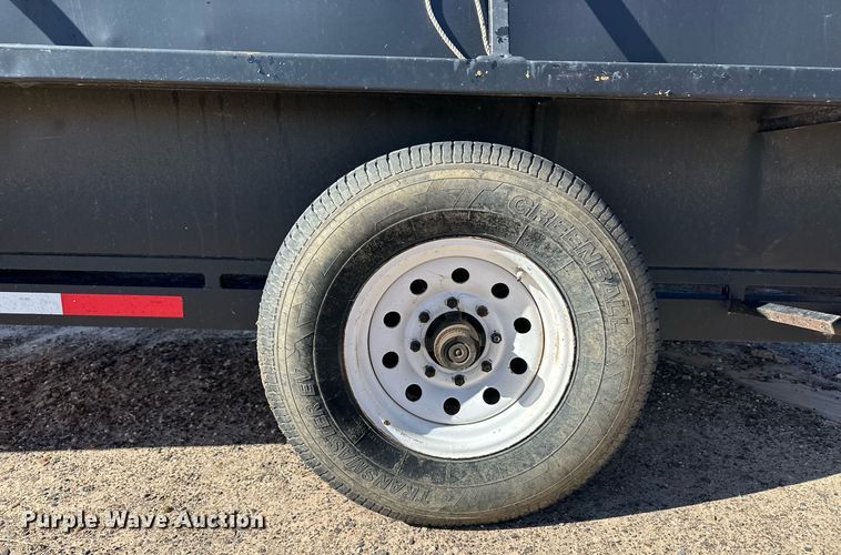 image for item DQ3166 2007 Reyes livestock trailer