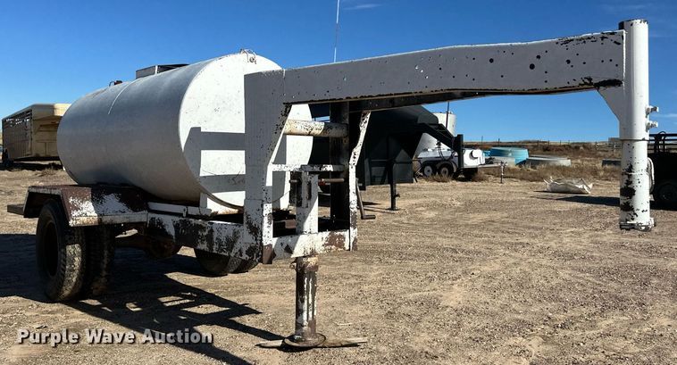 image for item DQ3168 Shop built tank trailer