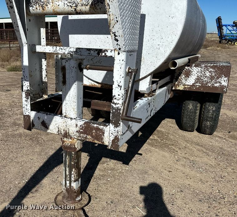 image for item DQ3168 Shop built tank trailer