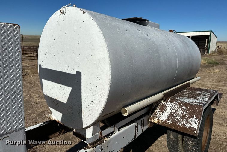 image for item DQ3168 Shop built tank trailer