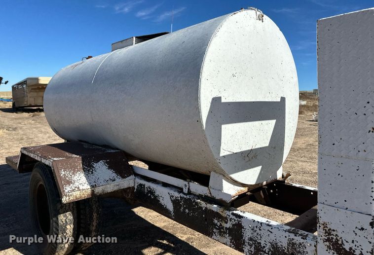 image for item DQ3168 Shop built tank trailer