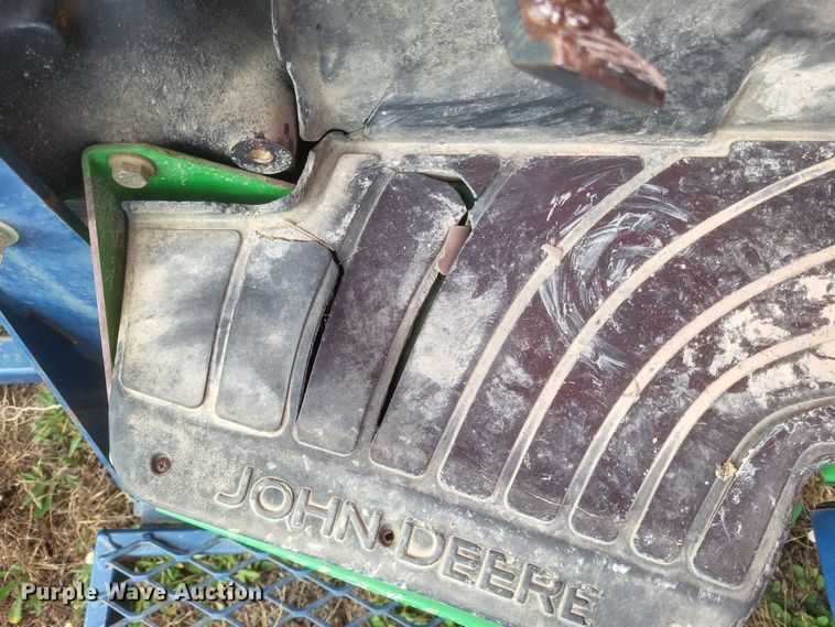 image for item DQ3807 2003 John Deere 5220 tractor with Brouwer sod harvester