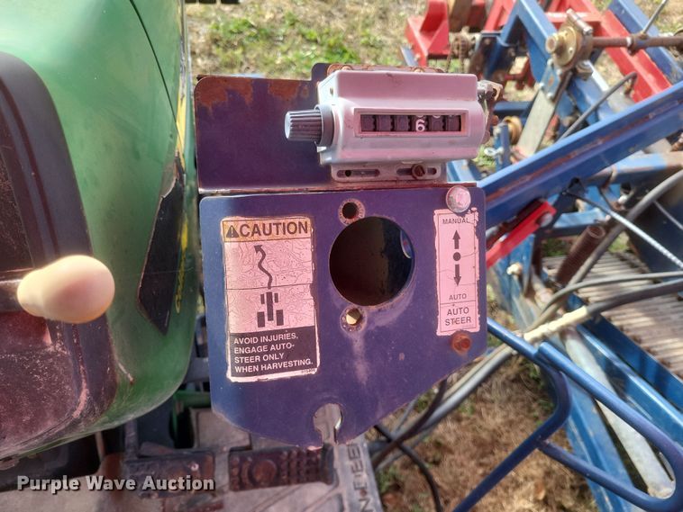 image for item DQ3807 2003 John Deere 5220 tractor with Brouwer sod harvester