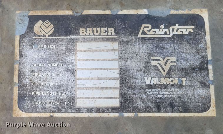 image for item DQ3809 Bauer RainStar hose reel