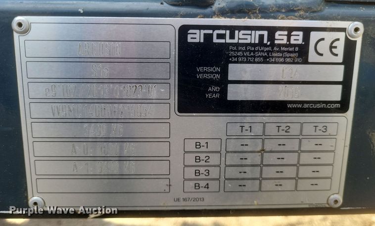image for item DQ3817 2019 Arcusin Multipack C14 bale accumulator