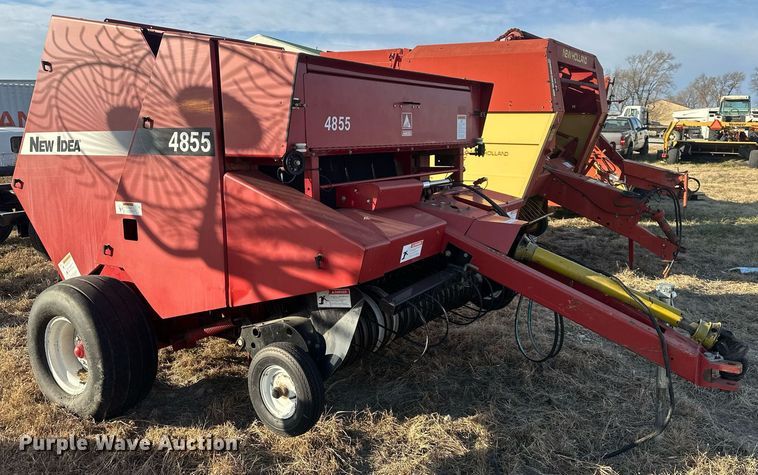 image for item DQ6521 Agco 4855 round baler