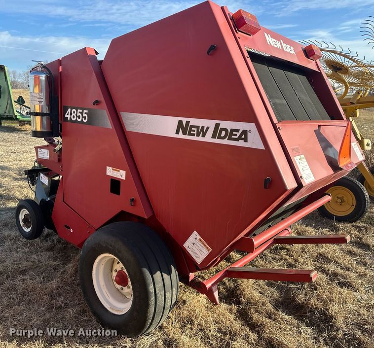 image for item DQ6521 Agco 4855 round baler