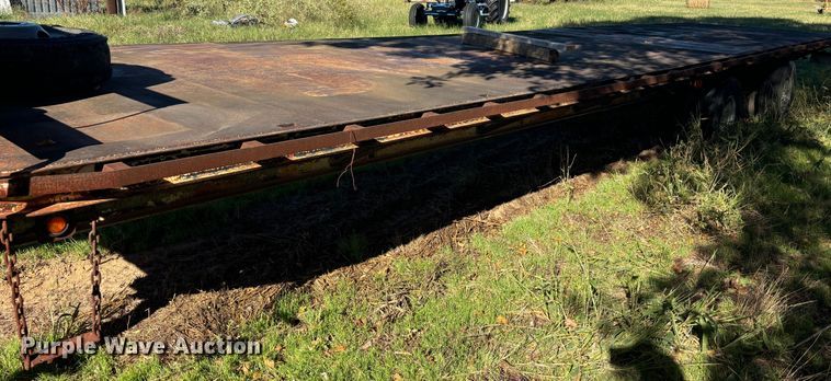 image for item DS2535 Shop built  equipment trailer