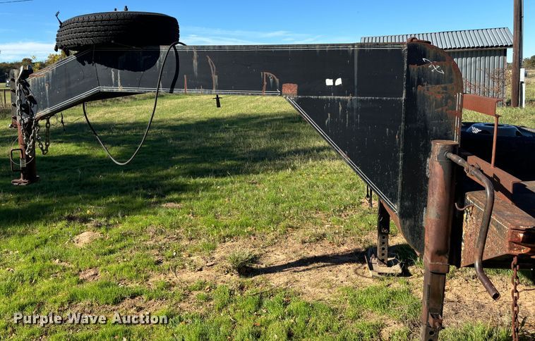 image for item DS2535 Shop built  equipment trailer