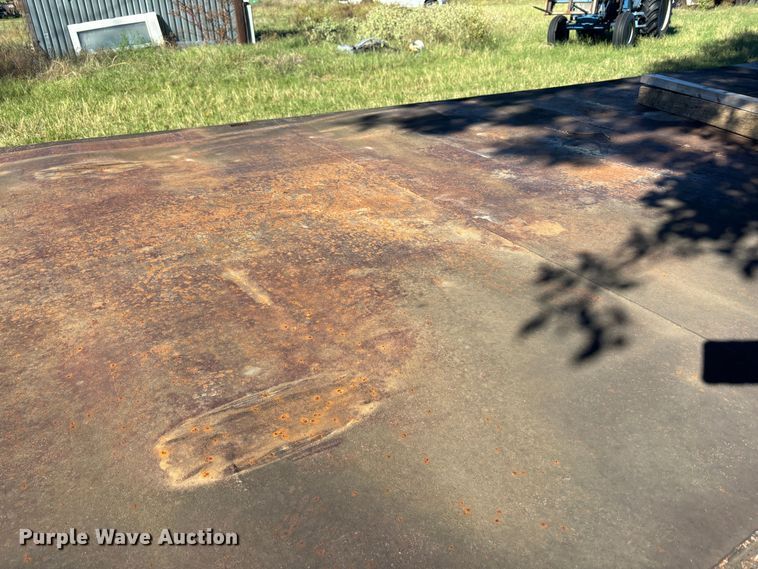 image for item DS2535 Shop built  equipment trailer